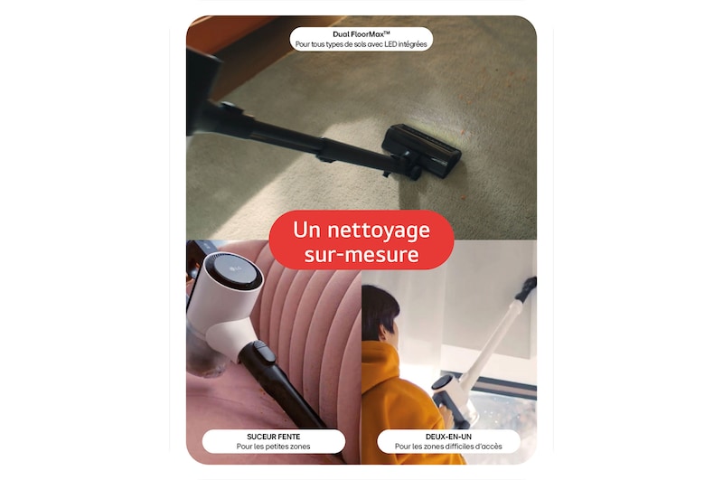 LG Aspirateur balai | 260aw | Kompressor™, LG A9K-PRIME1G