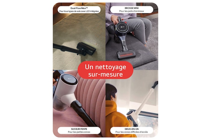 LG Aspirateur balai | 260aw | station All-in-One, LG A9T-PRIME1C