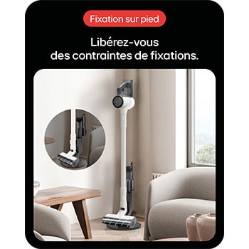 LG Aspirateur balai CordZero™|150aw, LG A9C-SLIM1C