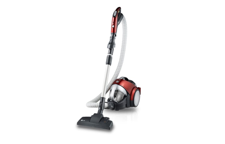 Vue avant de Aspirateur sans sac turbo-cyclonique LG VC9203R