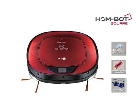 LG Aspirateur Robot HOM-BOT Square LG VR7426RR