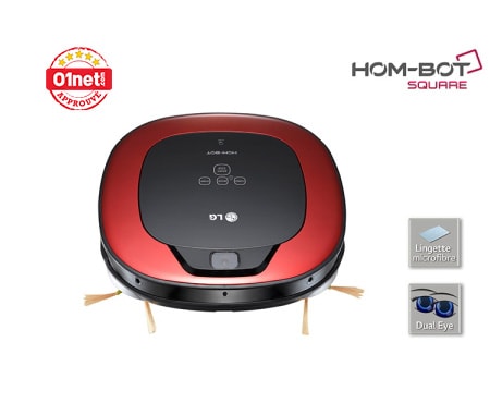 LG Aspirateur Robot HOM-BOT Square LG VR7412RB