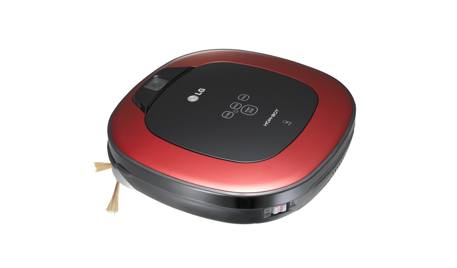 LG HOM-BOT SQUARE TURBO | Smart Inverter Motor™ | Batterie Lithium | 60 dB | Deux caméras, LG VR8600RB