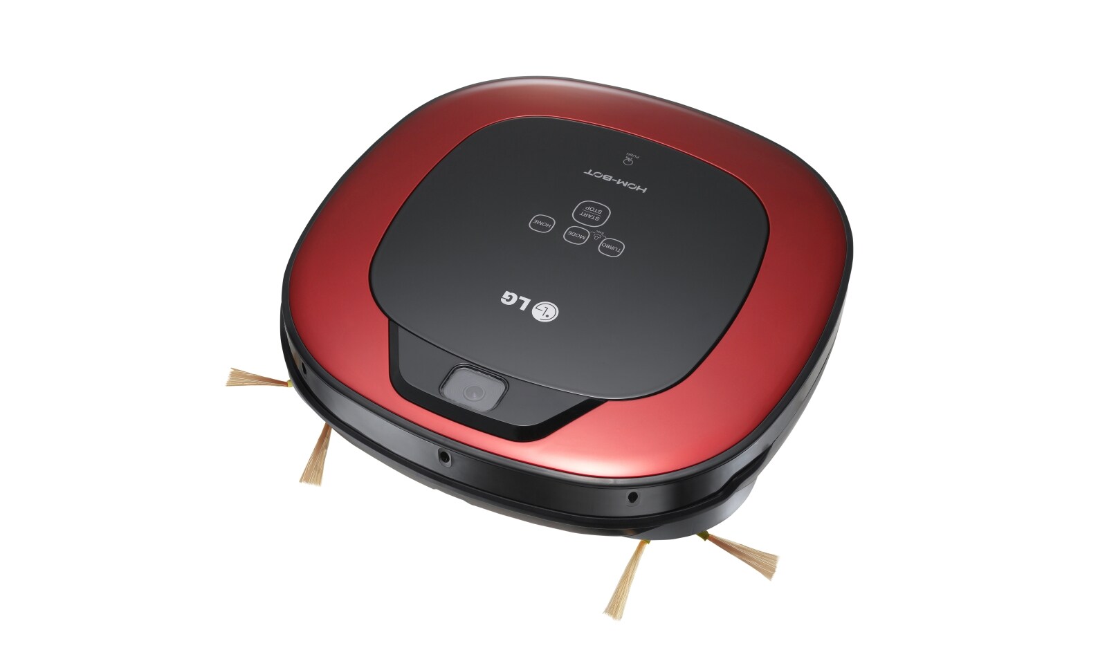 LG HOM-BOT SQUARE TURBO | Smart Inverter Motor™ | Batterie Lithium | 60 dB | Deux caméras, LG VR8600RB