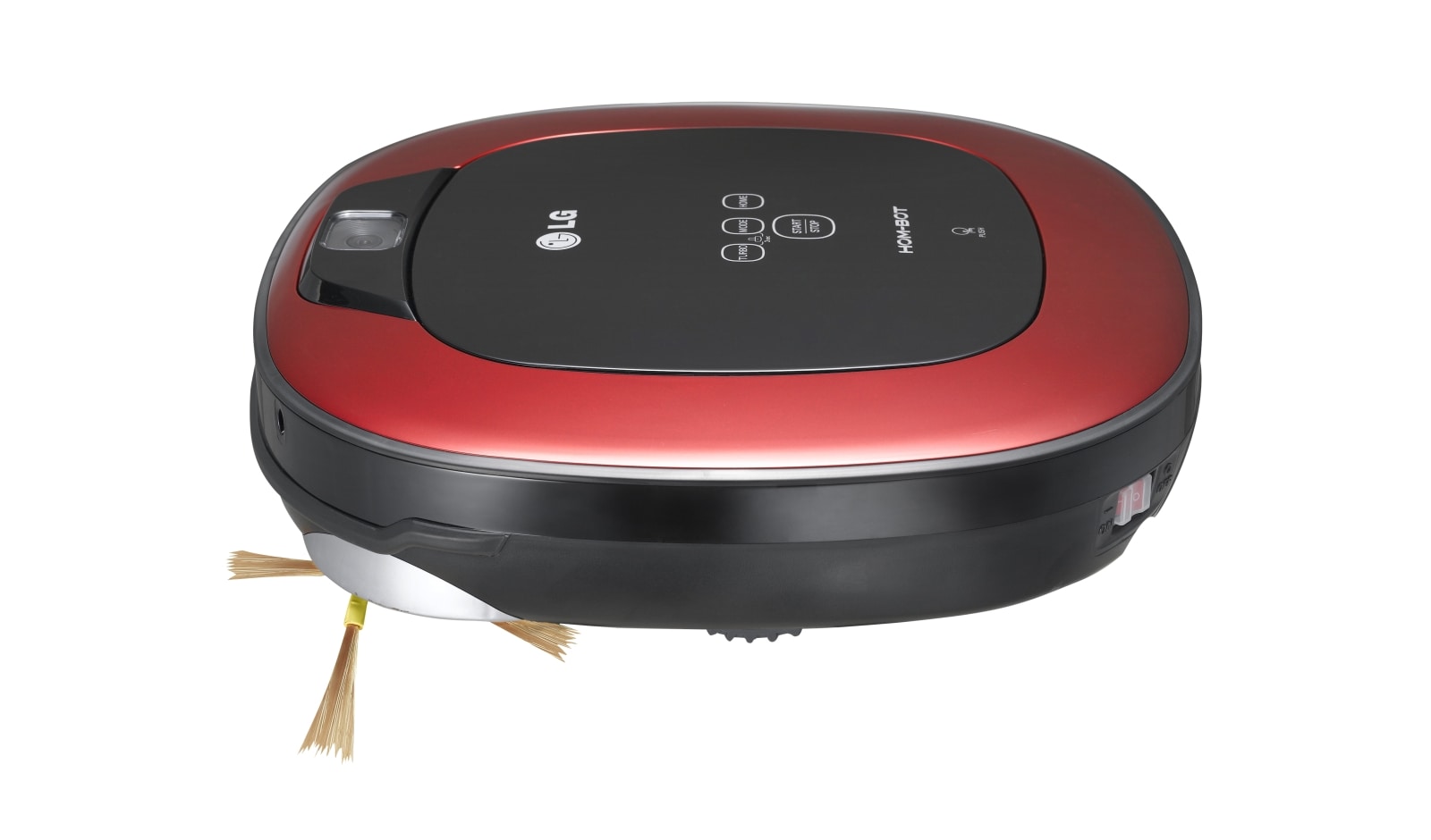 LG HOM-BOT SQUARE TURBO | Smart Inverter Motor™ | Batterie Lithium | 60 dB | Deux caméras, LG VR8600RB