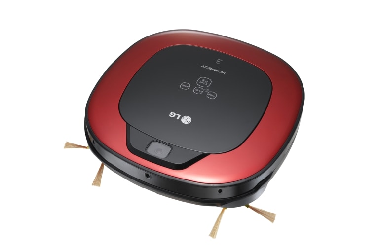 LG HOM-BOT SQUARE TURBO | Smart Inverter Motor™ | Batterie Lithium | 60 dB | Deux caméras, LG VR8600RB