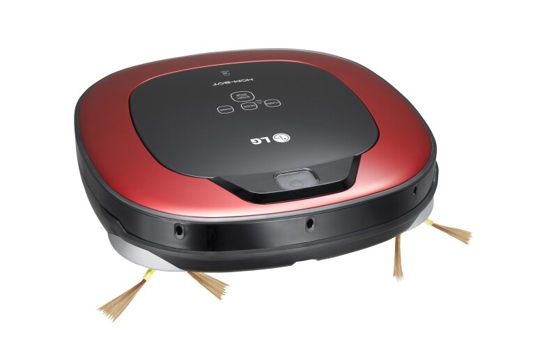 LG HOM-BOT SQUARE TURBO | Smart Inverter Motor™ | Batterie Lithium | 60 dB | Deux caméras, LG VR8600RB