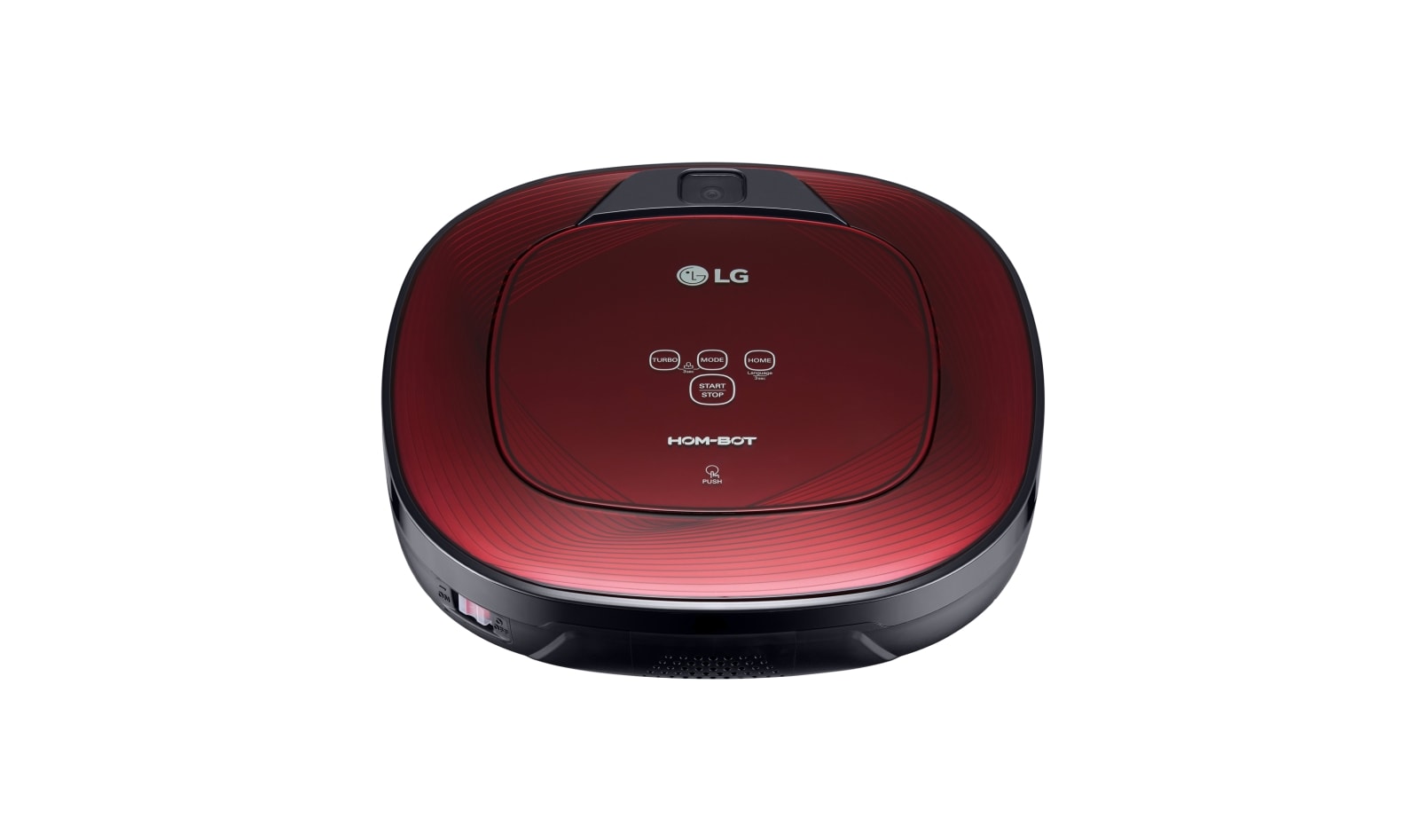 LG HOM-BOT SQUARE TURBO | Smart Inverter Motor™ | Batterie Lithium | 60 dB | Deux caméras, LG VR8600RR