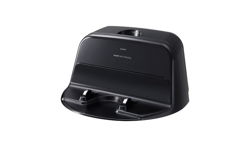 LG HOM-BOT SQUARE TURBO | Smart Inverter Motor™ | Batterie Lithium | 60 dB | Deux caméras | Brosse spéciale poils d'animaux, LG VR8604OB
