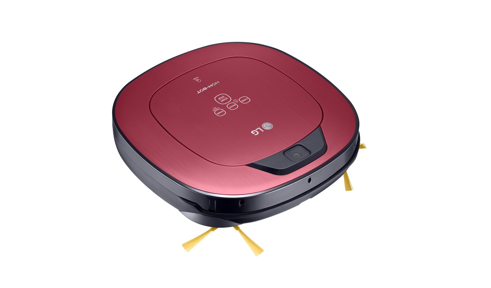 LG HOM-BOT SQUARE TURBO | Smart Inverter Motor™ | Batterie Lithium | 60 dB | Deux caméras | Brosse spéciale poils d'animaux, LG VR8604PR