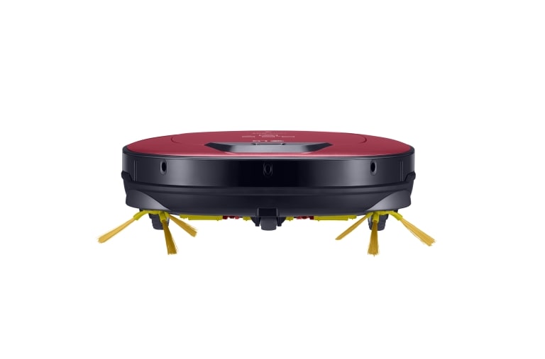 LG HOM-BOT SQUARE TURBO | Smart Inverter Motor™ | Batterie Lithium | 60 dB | Deux caméras | Brosse spéciale poils d'animaux, LG VR8604PR