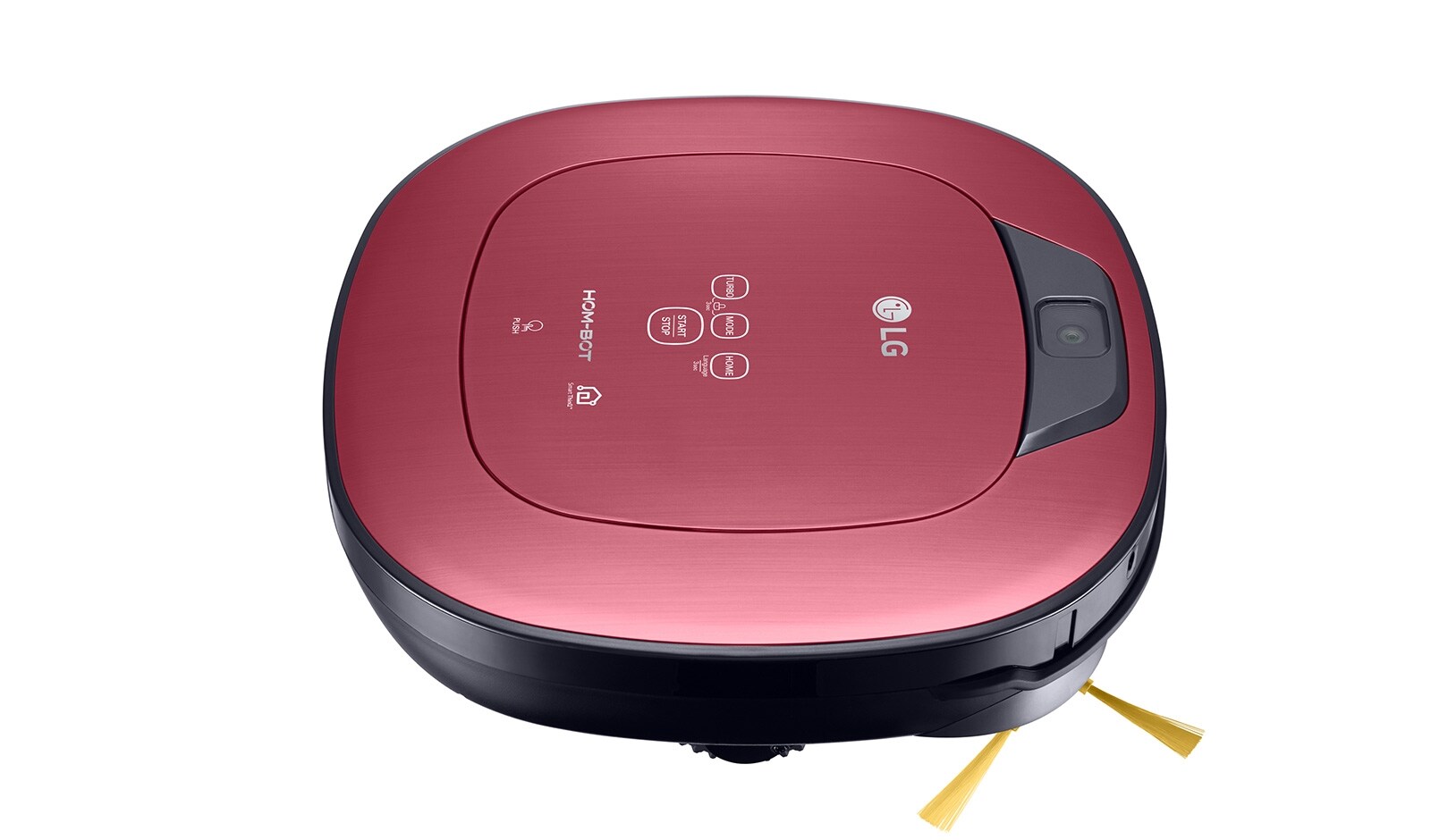 LG HOM-BOT SQUARE TURBO + | connecté WIFI | Batterie Lithium | 60 dB | Deux caméras | lingettes microfibre, LG VR9622PR