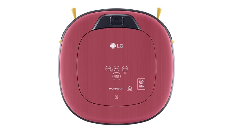 LG HOM-BOT SQUARE TURBO + | connecté WIFI | Batterie Lithium | 60 dB | Deux caméras | lingettes microfibre, LG VR9622PR