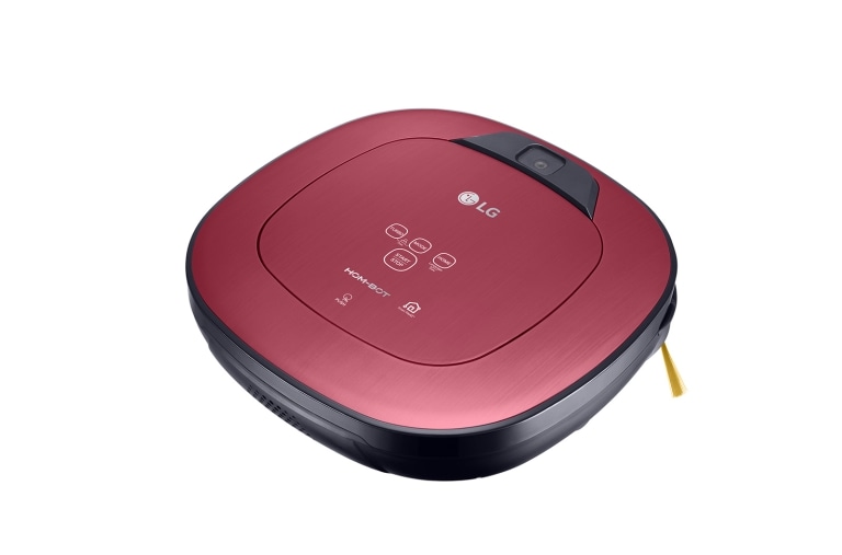 LG HOM-BOT SQUARE TURBO + | connecté WIFI | Batterie Lithium | 60 dB | Deux caméras | lingettes microfibre, LG VR9622PR