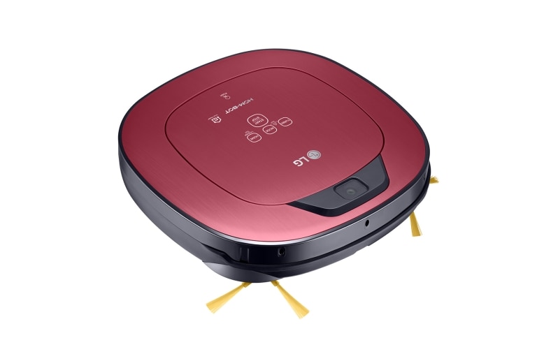 LG HOM-BOT SQUARE TURBO + | connecté WIFI | Batterie Lithium | 60 dB | Deux caméras | lingettes microfibre, LG VR9622PR