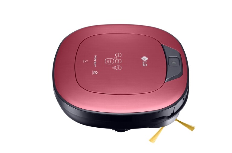 LG HOM-BOT SQUARE TURBO + | connecté WIFI | Batterie Lithium | 60 dB | Deux caméras | lingettes microfibre, LG VR9622PR