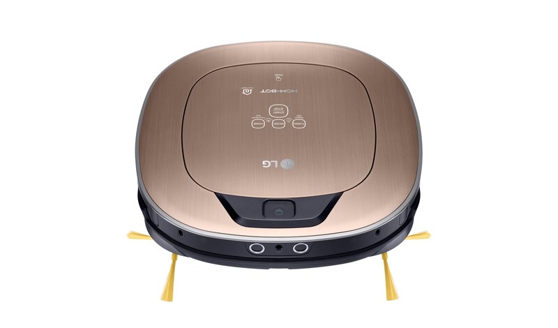 LG HOM-BOT SQUARE TURBO + | connecté WIFI | Batterie Lithium | 60 dB | Deux caméras | Brosse spéciale poils d'animaux | lingettes microfibre, LG VR9627PG