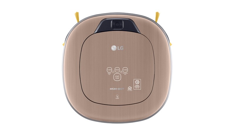 LG HOM-BOT SQUARE TURBO + | connecté WIFI | Batterie Lithium | 60 dB | Deux caméras | Brosse spéciale poils d'animaux | lingettes microfibre, LG VR9627PG
