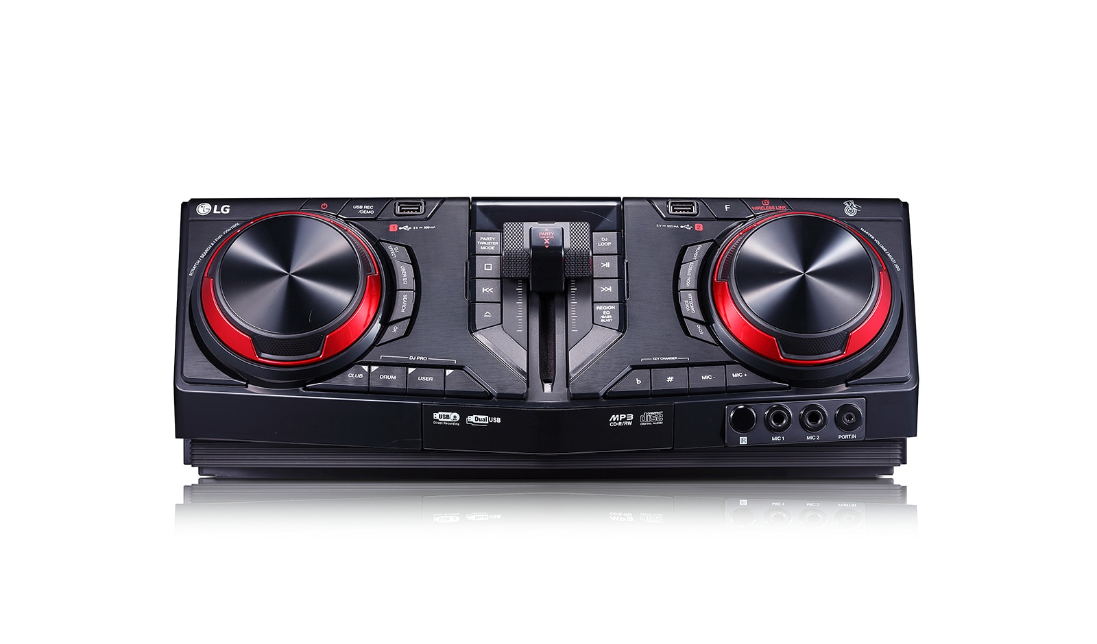 LG MINI CHAINE | 3500W, LG CJ98