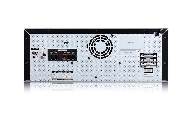 LG MINI CHAINE | 3500W, LG CJ98