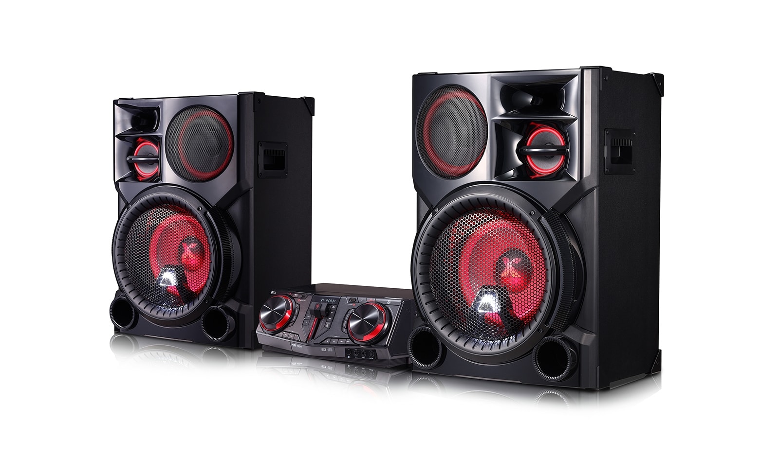LG MINI CHAINE | 3500W, LG CJ98