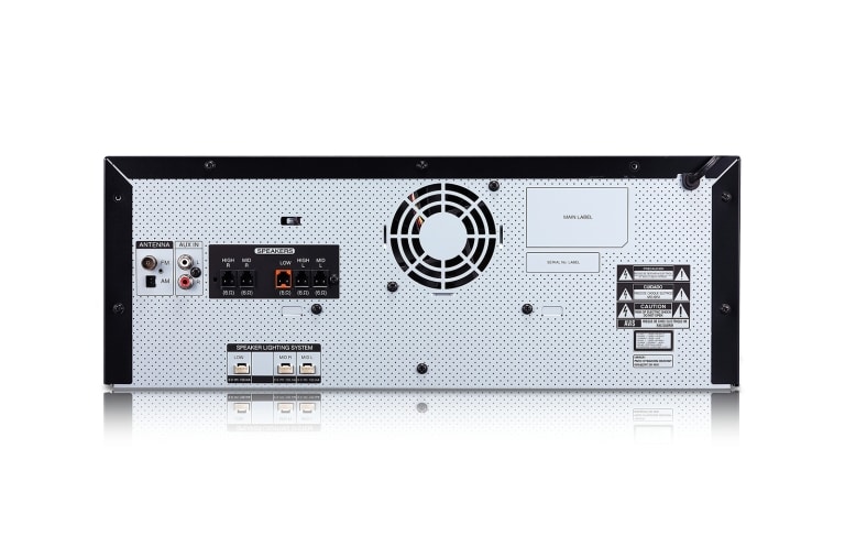 LG MINI CHAINE | 3500W, LG CJ98