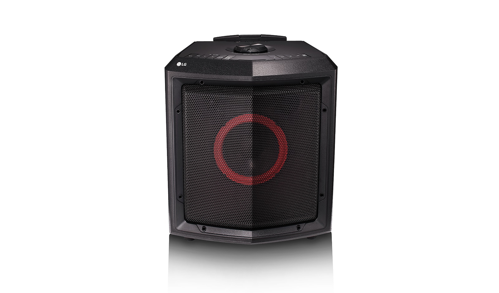 LG Mini-chaîne 50W | Bluetooth | Batterie intégrée | Fonction Karaoké | Radio FM | Lecture USB , LG FH2