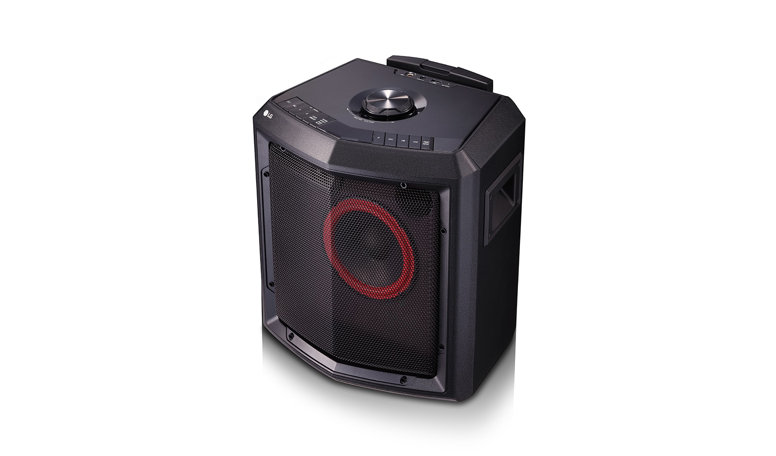 LG Mini-chaîne 50W | Bluetooth | Batterie intégrée | Fonction Karaoké | Radio FM | Lecture USB , LG FH2