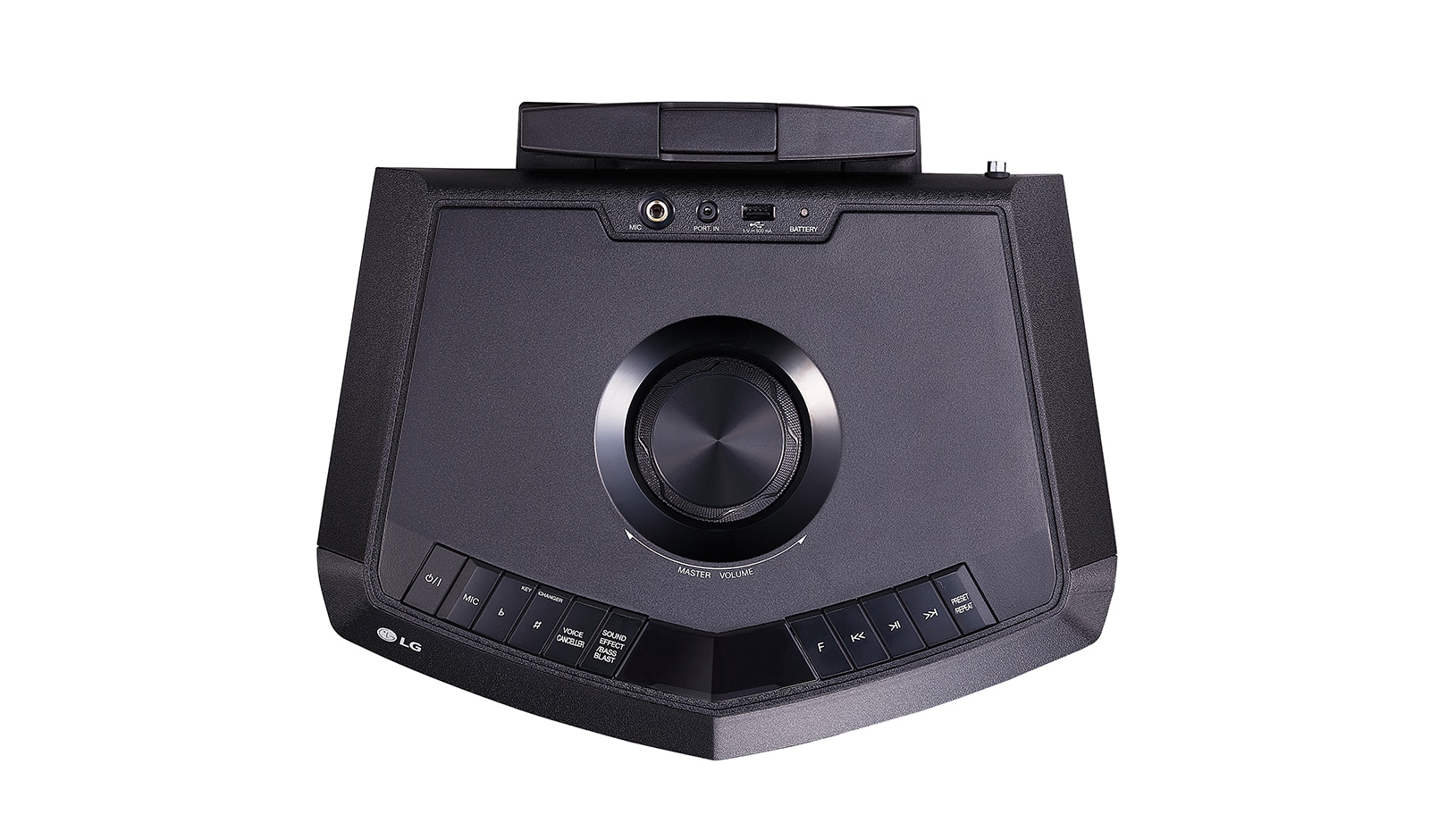 LG Mini-chaîne 50W | Bluetooth | Batterie intégrée | Fonction Karaoké | Radio FM | Lecture USB , LG FH2