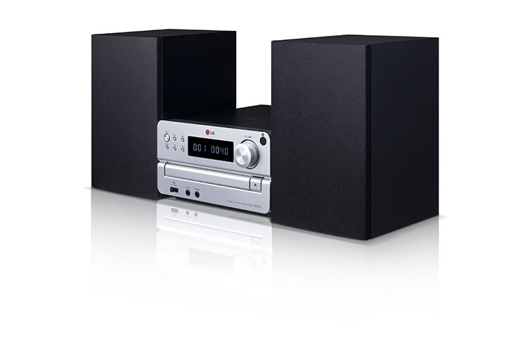 LG Micro-Chaîne CD, 10W, Sortie casque, Dock iPod / iPhone, LG CM1931