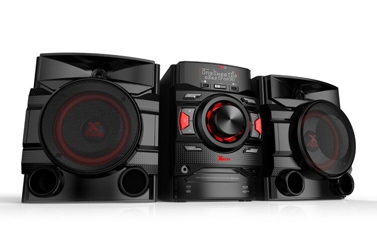 LG Mini Chaîne CD 400W RMS | Tuner FM | USB | Enregistrement via UBS | Entrée auxiliaire | Auto DJ, LG CM4440