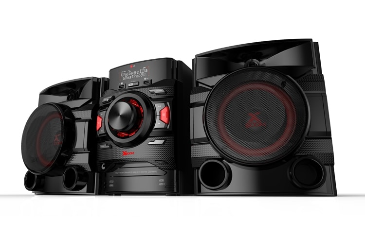 LG Mini Chaîne CD 400W RMS | Tuner FM | USB | Enregistrement via UBS | Entrée auxiliaire | Auto DJ, LG CM4440