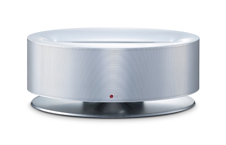 Vue avant de Station d&#39;accueil double dock iPod / iPhone / iPad / Android, 80W, Bluetooth, NFC, Air Direct LG ND8630