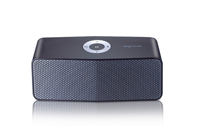 LG Enceinte portable | Bluetooth | Mode Stéréo | Wireless Sound Sync | Batterie Intégrée, LG NP5550B Noire