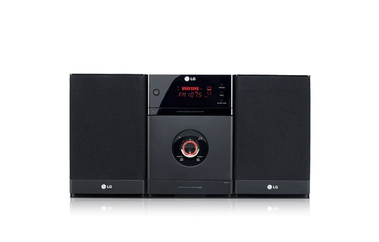 Vue avant de Micro-Chaîne CD LG XA63