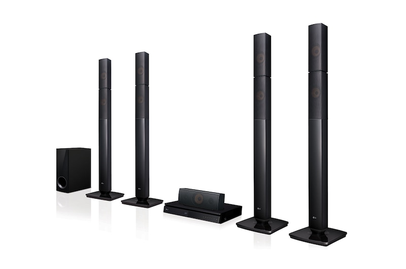 LG  Home Cinéma | 5.1 ch | Lecteur Blu-Ray | Bluetooth | DLNA, LG LHB655NT