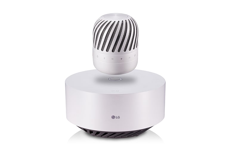 LG ENCEINTE BLUETOOTH | SON 360° EN LEVITATION  CAISSON DE BASSES | RECHARGE SANS FIL, LG PJ9