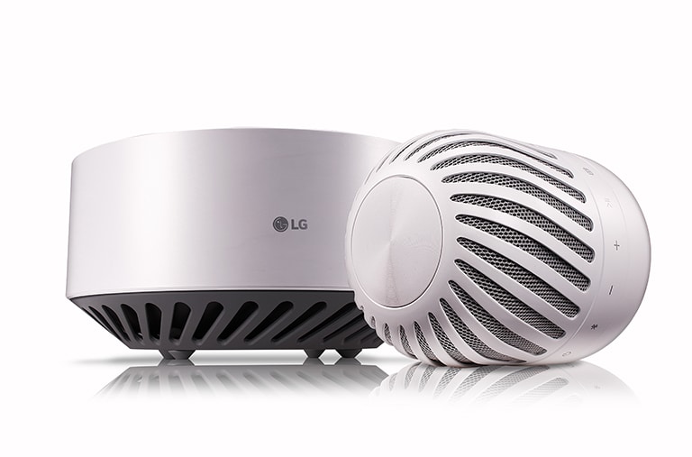 LG ENCEINTE BLUETOOTH | SON 360° EN LEVITATION  CAISSON DE BASSES | RECHARGE SANS FIL, LG PJ9