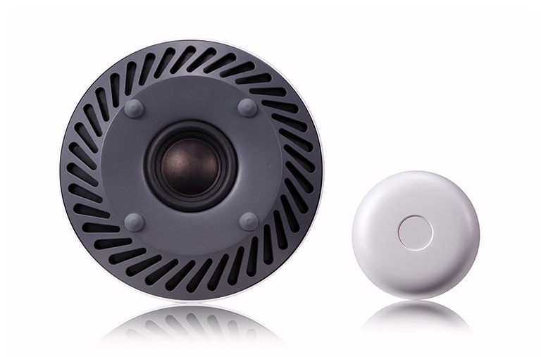 LG ENCEINTE BLUETOOTH | SON 360° EN LEVITATION  CAISSON DE BASSES | RECHARGE SANS FIL, LG PJ9