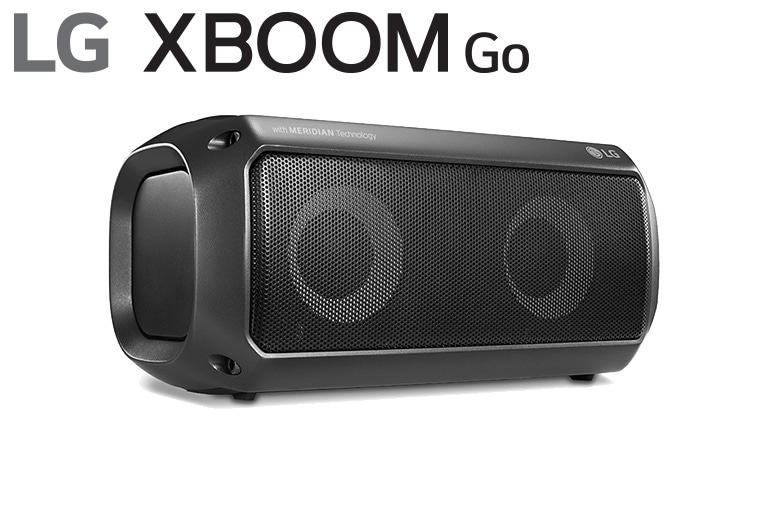 Vue avant de LG XBOOM Go | ENCEINTE BLUETOOTH | 16W | IPX7 LG PK3