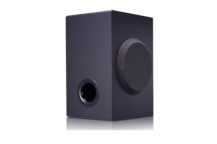 LG Barre de son | système 4.1 | 220W | Caisson de basses sans fil | Enceintes Arrière, LG SQC4R