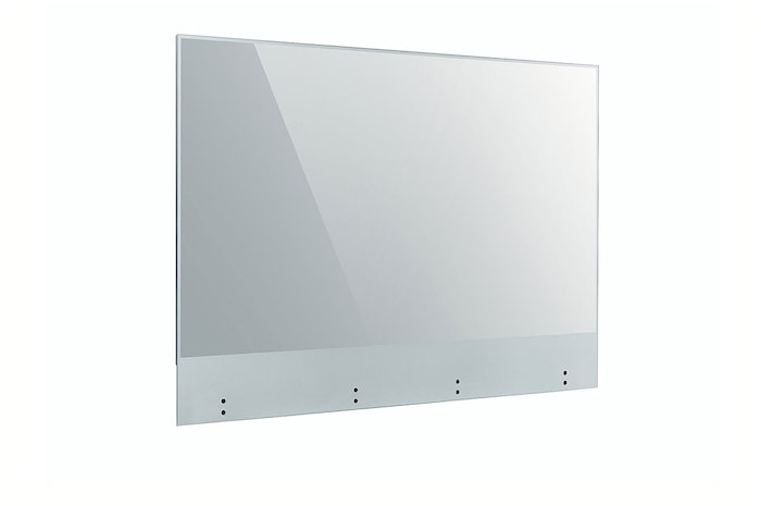 LG Écran tactile transparent OLED 55", avec technologie tactile P-Cap et façade en verre trempé, LG 55EW5TF-A