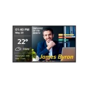 Vue avant de 55 po 350 nits 60 Hz UHD Affichage LG 55UM3DG-B