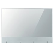 LG Affichage tactile OLED transparent | 55 pouces | Technologie tactile P-Cap | Façade en verre trempé, LG 55EW5TK-A