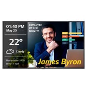 Vue avant de LG 65UM3DG-B Ecran d&#39;affichage dynamique aux bords fins | 65&#34; | 350 nit |  Résolution UHD LG 65UM3DG-B