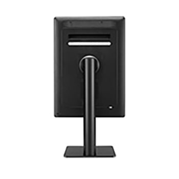 Before and after comparison of how LG 4K Super Upscaling improves image quality. Two panels showing the same image of a colorful bird sitting on a branch in a forest, panel on the right is faded out. The title talks about how 4K Super Upscaling enhances resolution, brightness and clarity. 