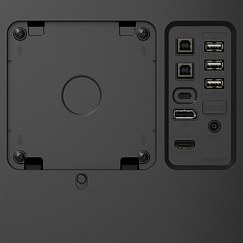 vue rapprochée du port