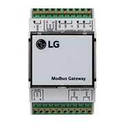 Vue avant de Passerelle Modbus, Passerelle Modbus (RTU) pour unité extérieure PMBUSB00A