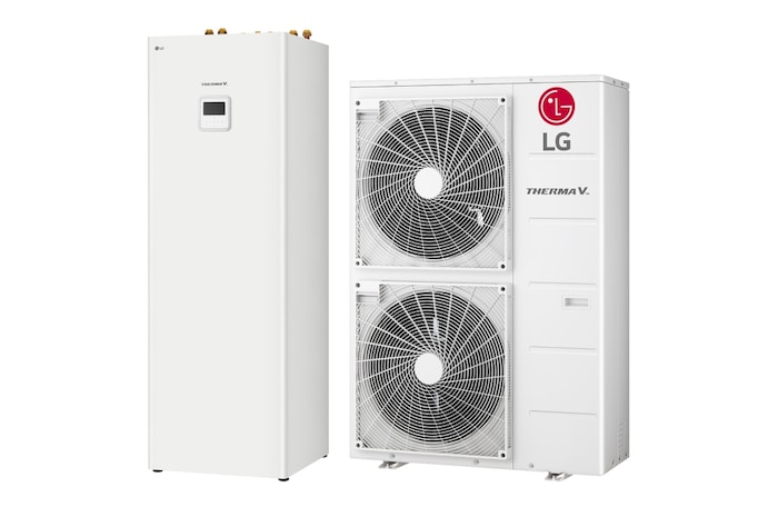 LG R32 Hydrosplit IWT, 1Ø, 16 kW, HN1616Y NB1 + HU161MRB U30