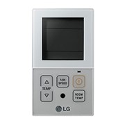 LG Commande individuelle, Commande filaire, Solution simple pour hôtel, Blanc, PQRCHCA0QW